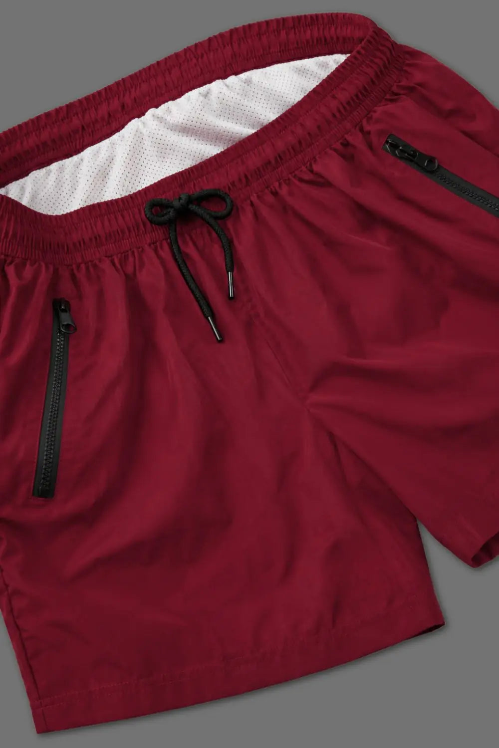 Jedd Synther Shorts. Red Dark