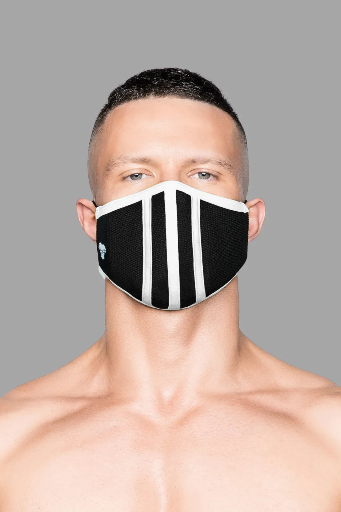 Maskulo de vida 3D. Blanco+Negro