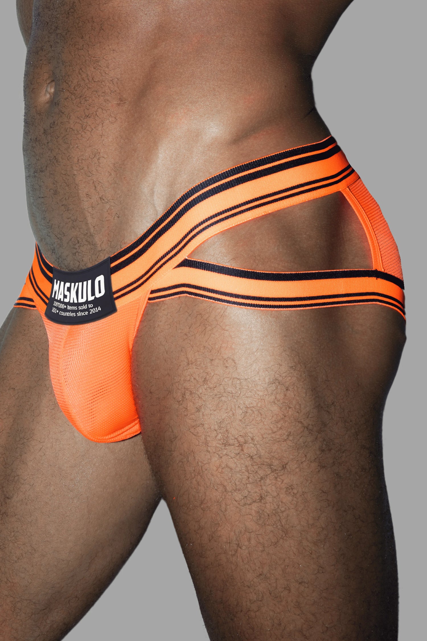 Micah Peacefield. Briefs de Uso Diario. Naranja