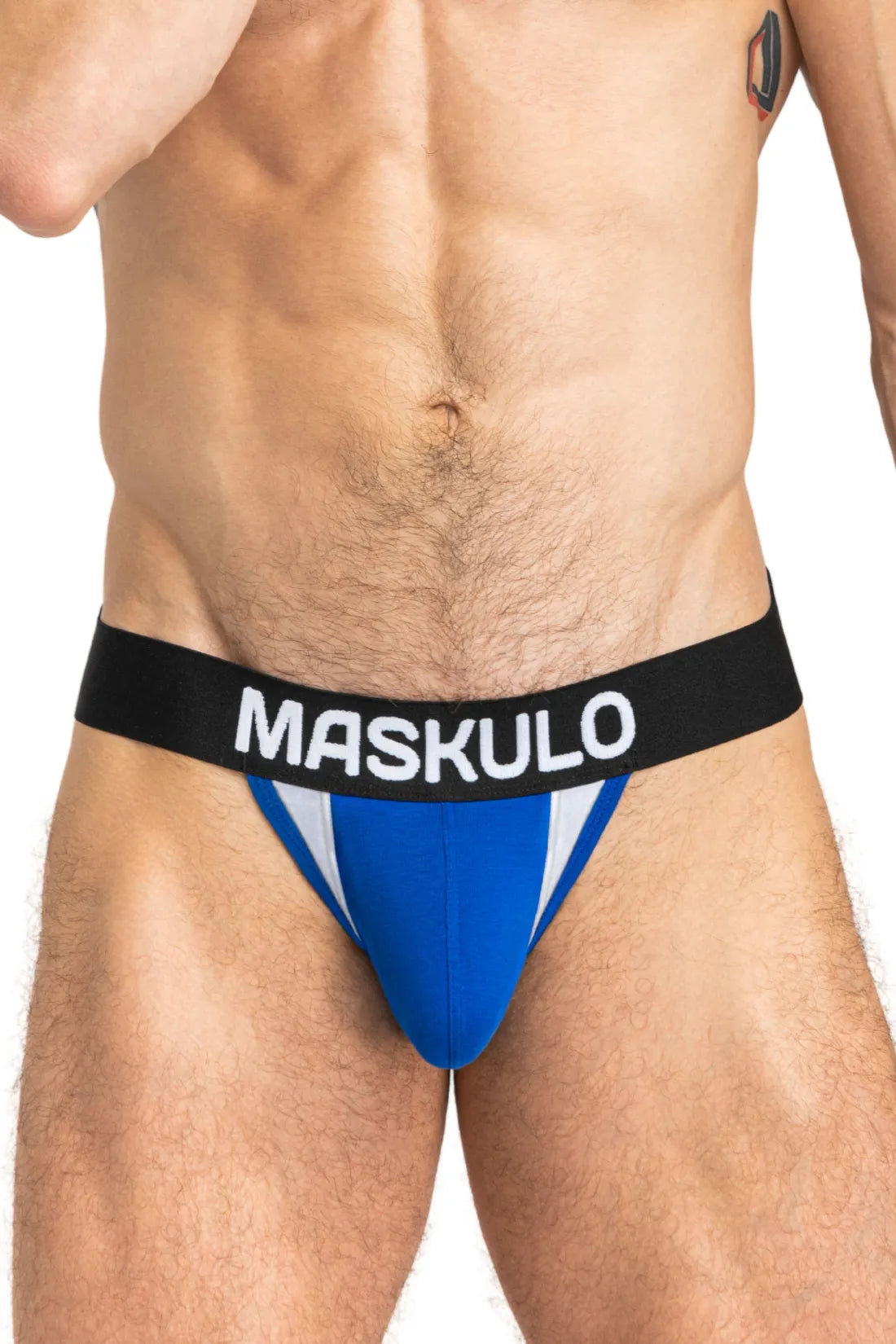 Capitán-A Jock O-INSIDE-POUCH. Azul+Negro