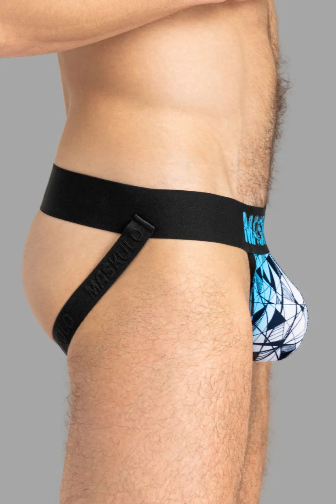 ARMOR Jock mit ART-X Effekt. Schwarz und Blau