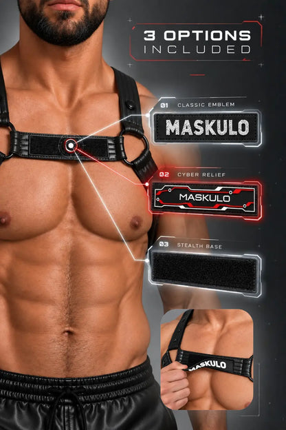 Corbin Thorso Body Harness - Black