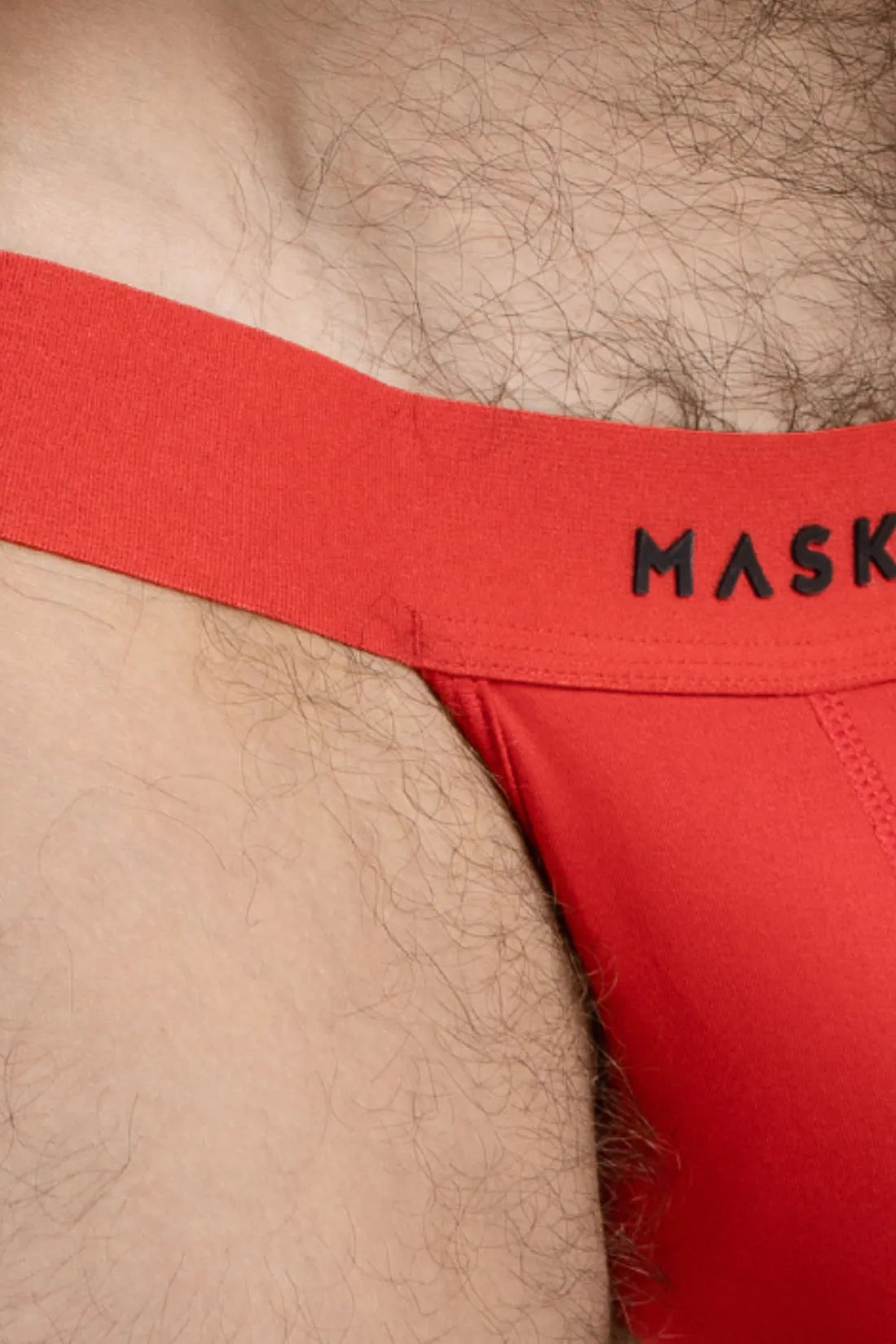 Jock en microfibre. Rouge