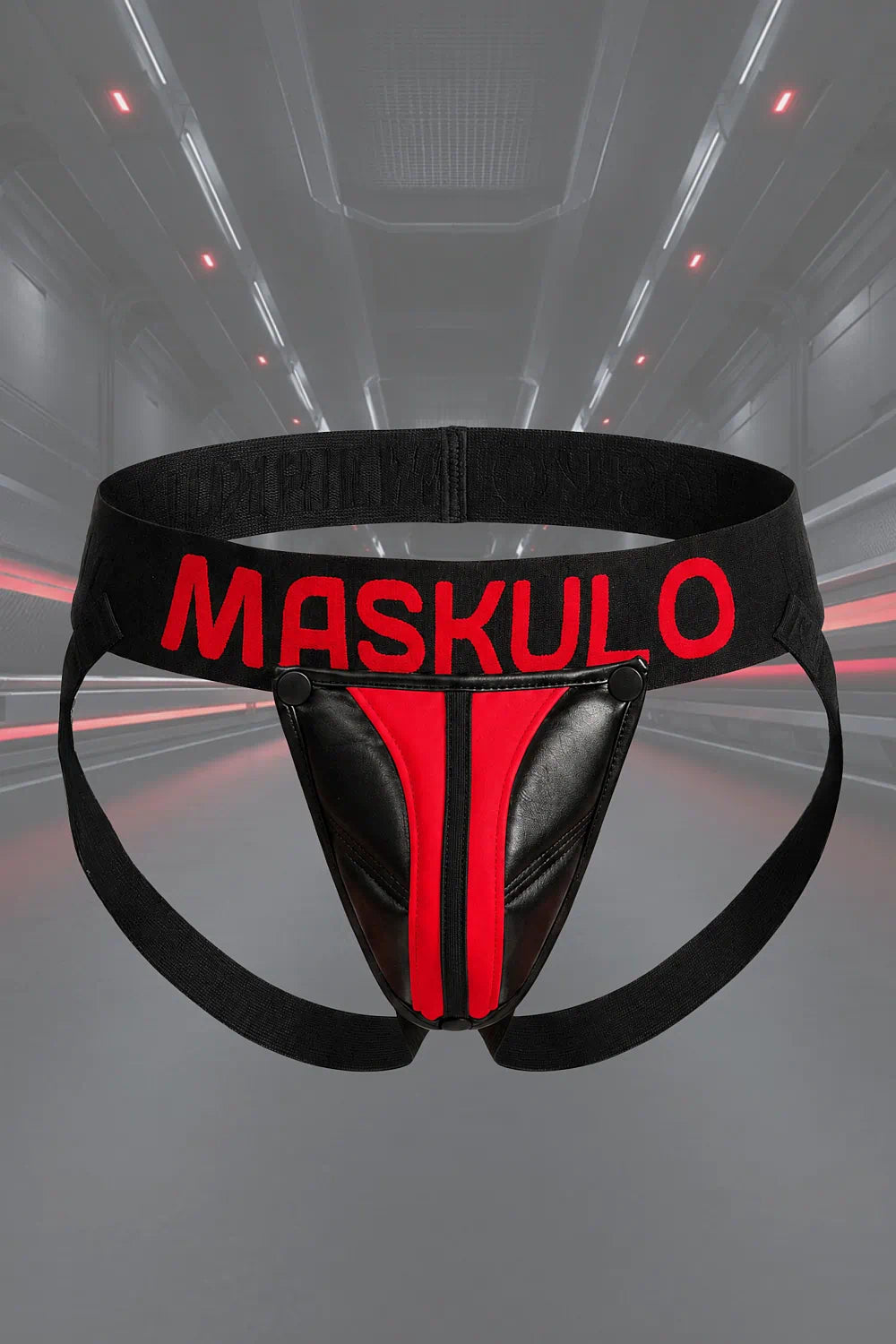 Xav Armoplex Jockstrap - Red | SHIPPING 2026-08-05