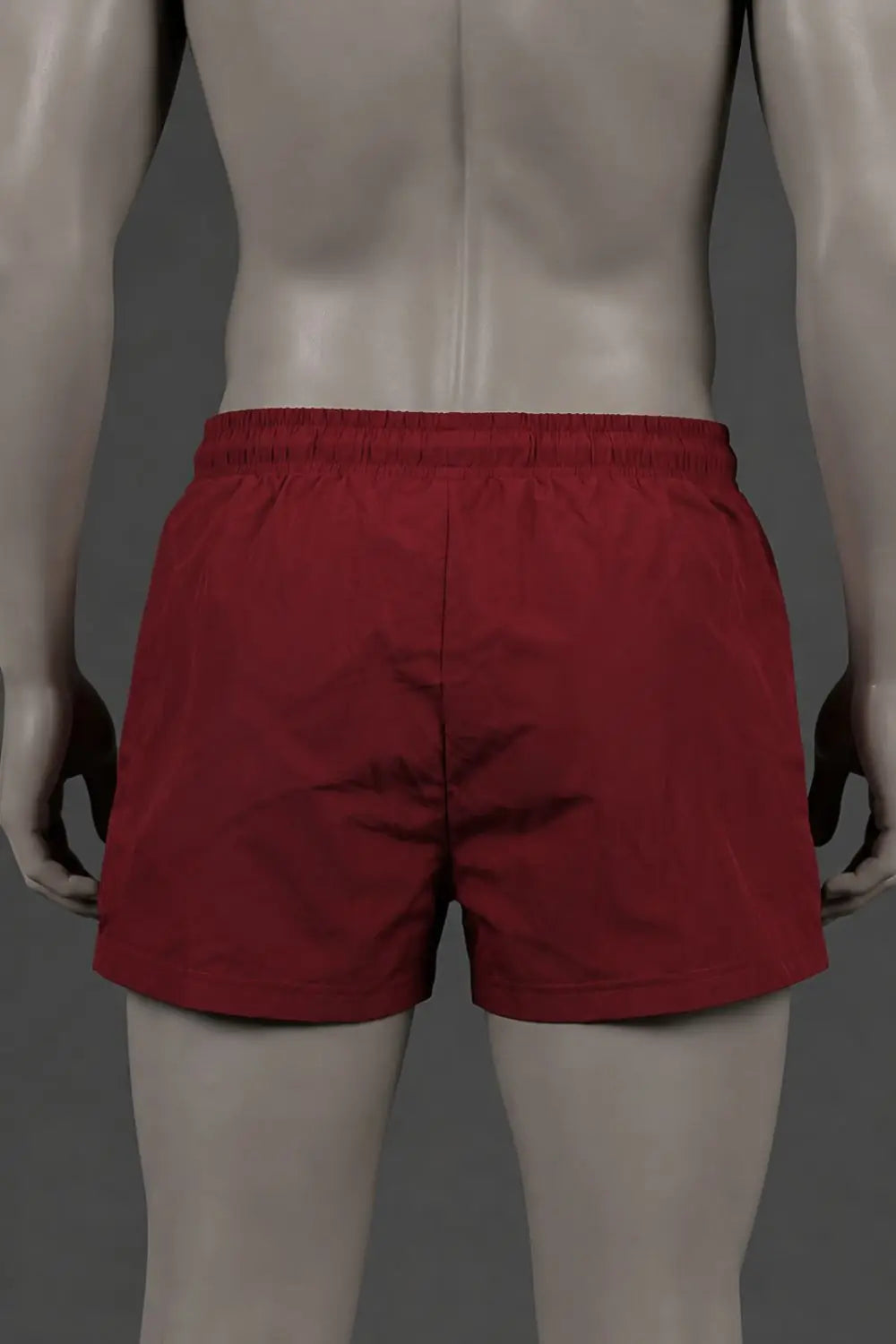 Jedd Synther Shorts. Red Dark