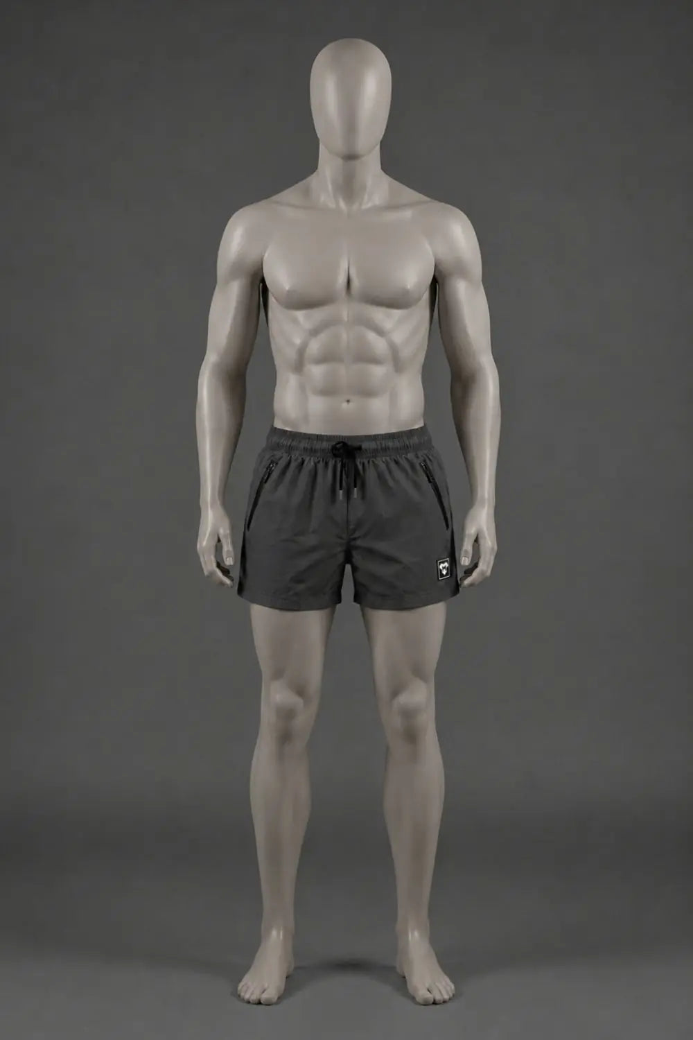 Jedd Synther Shorts. Grey Steel