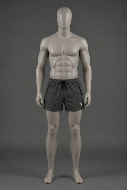 Jedd Synther Shorts. Grey Steel