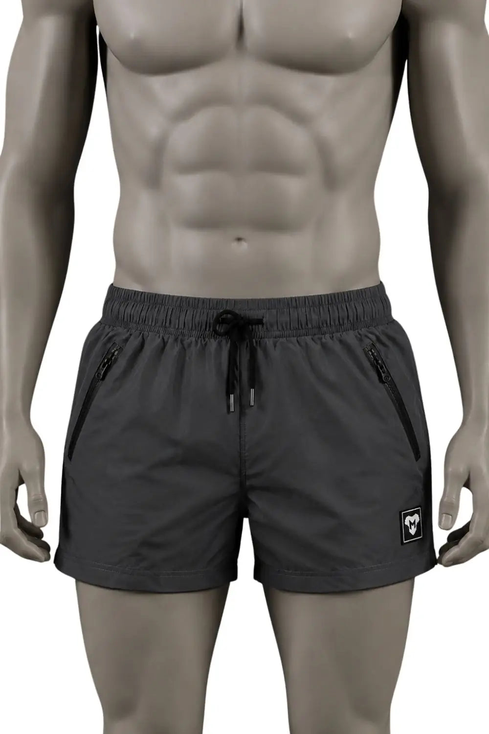 Jedd Synther Shorts. Grey Steel