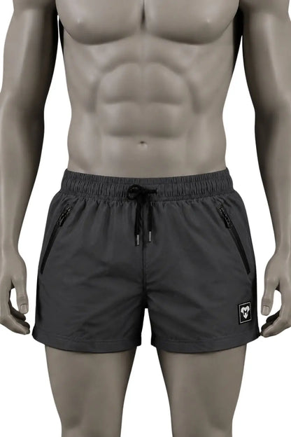 Jedd Synther Shorts. Grey Steel