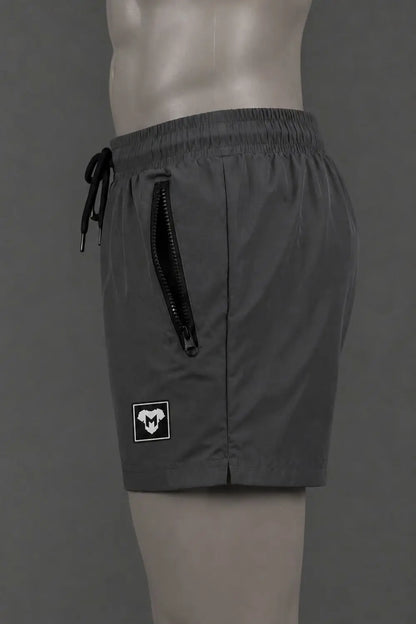 Jedd Synther Shorts. Grey Steel