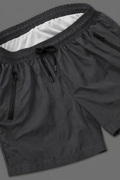 Jedd Synther Shorts. Grey Steel