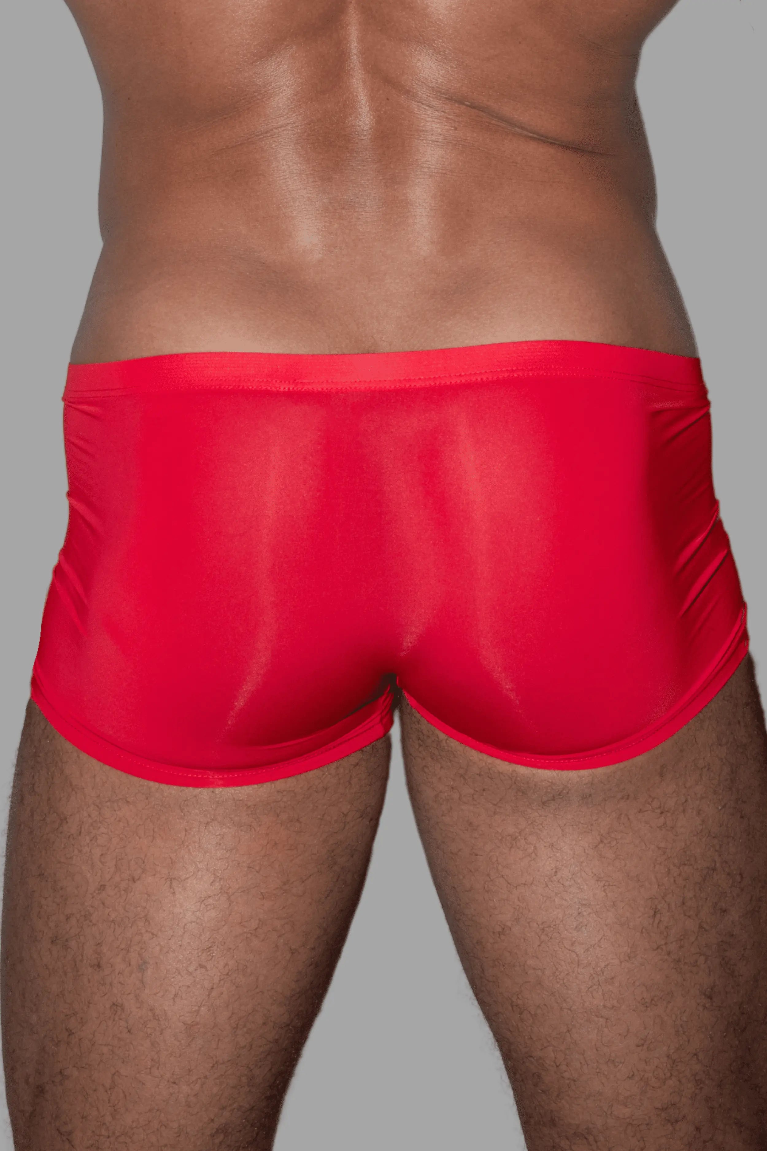 Ryan Ironsilk Trunks Ajustados. Rojo