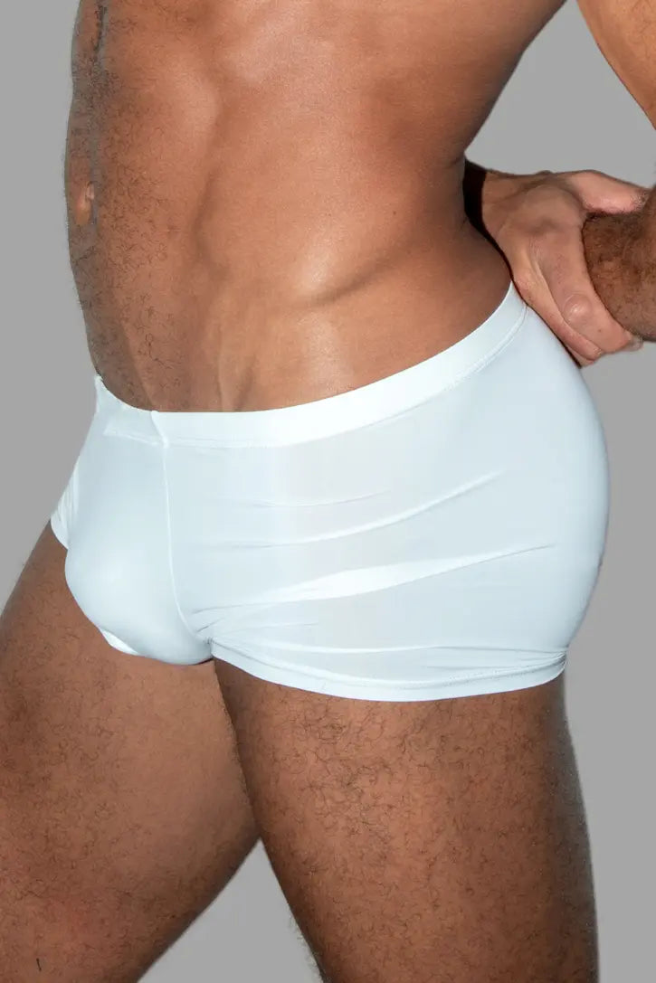 Quadron Ironsilk Trunks Serrés. Blanc