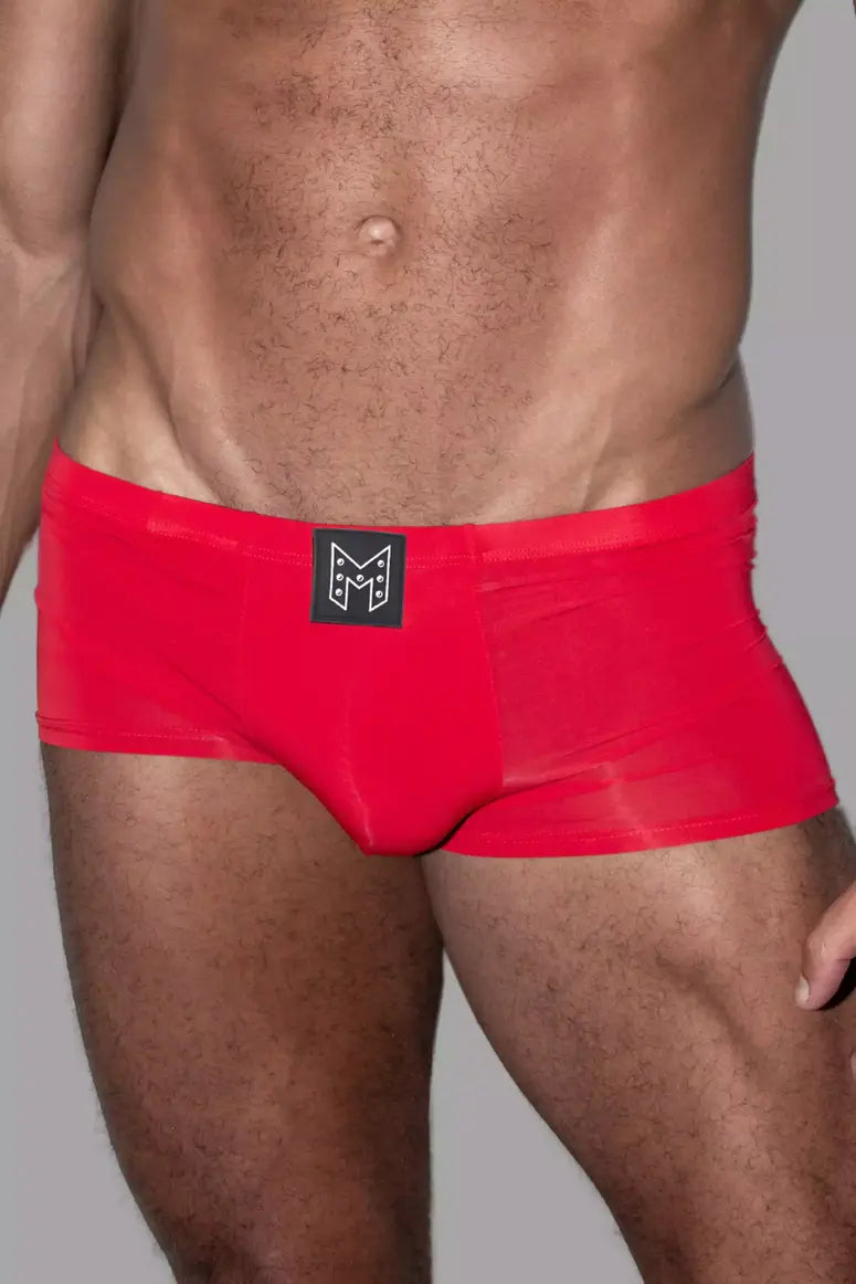 Ryan Ironsilk Trunks Ajustados. Rojo