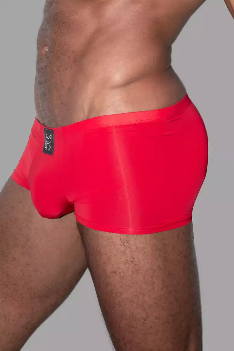 Ryan Ironsilk Trunks Ajustados. Rojo