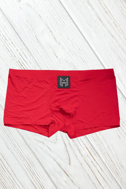 Ryan Ironsilk Trunks Ajustados. Rojo