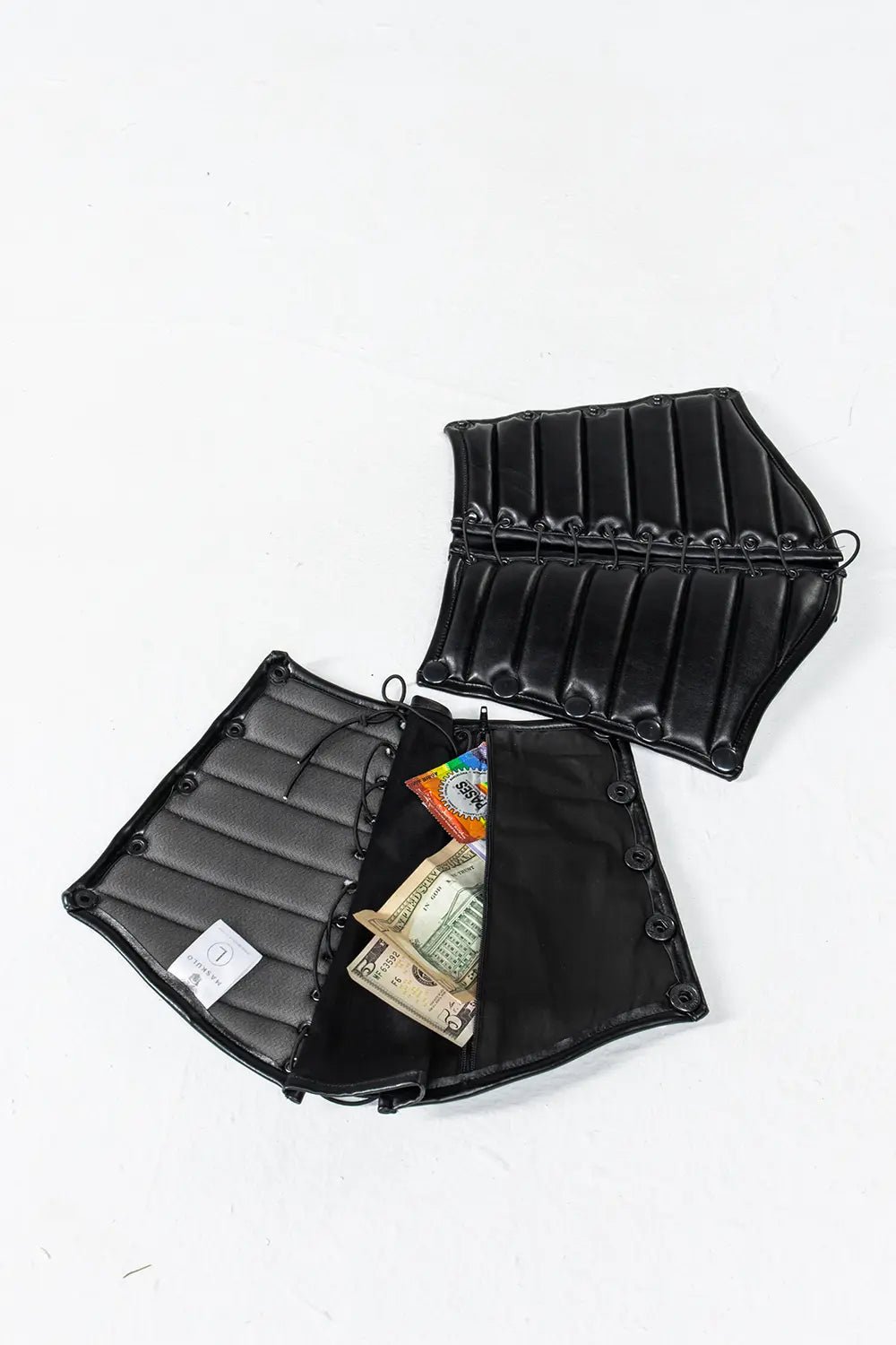 Armored. Leather - look Forearm Guard Wallet (1 pc) - Maskulo - MAC153-Y1 - Maskulo EU Global Online Store