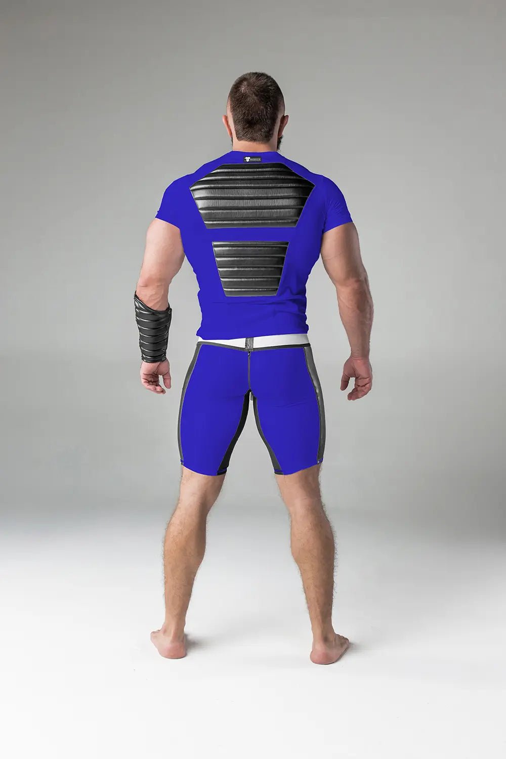 Armored. T-Shirt. Front Pads. Blue Royal - Maskulo - MTS108-Y1 - Maskulo EU Global Online Store