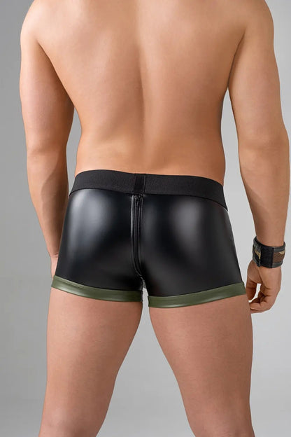 EnForce. Shot Belt Codpiece Trunks. Zipped Rear - Maskulo - MTR106-Y1 - Maskulo EU Global Online Store