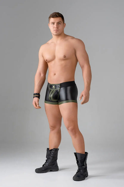 EnForce. Waist - high Codpiece Trunk shorts. Regular Rear - Maskulo - MTR147-Y1 - Maskulo EU Global Online Store