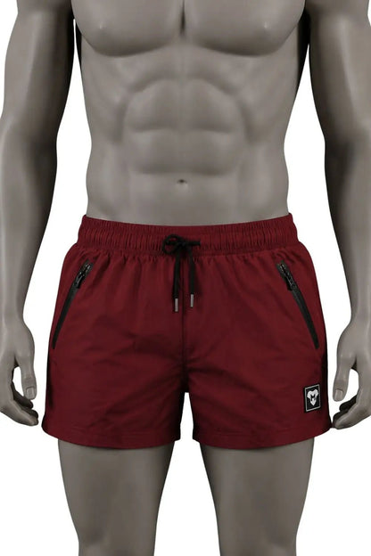 Jedd Synther Shorts. Red Dark - Maskulo - MSH250-Y1- Maskulo EU Global Online Store
