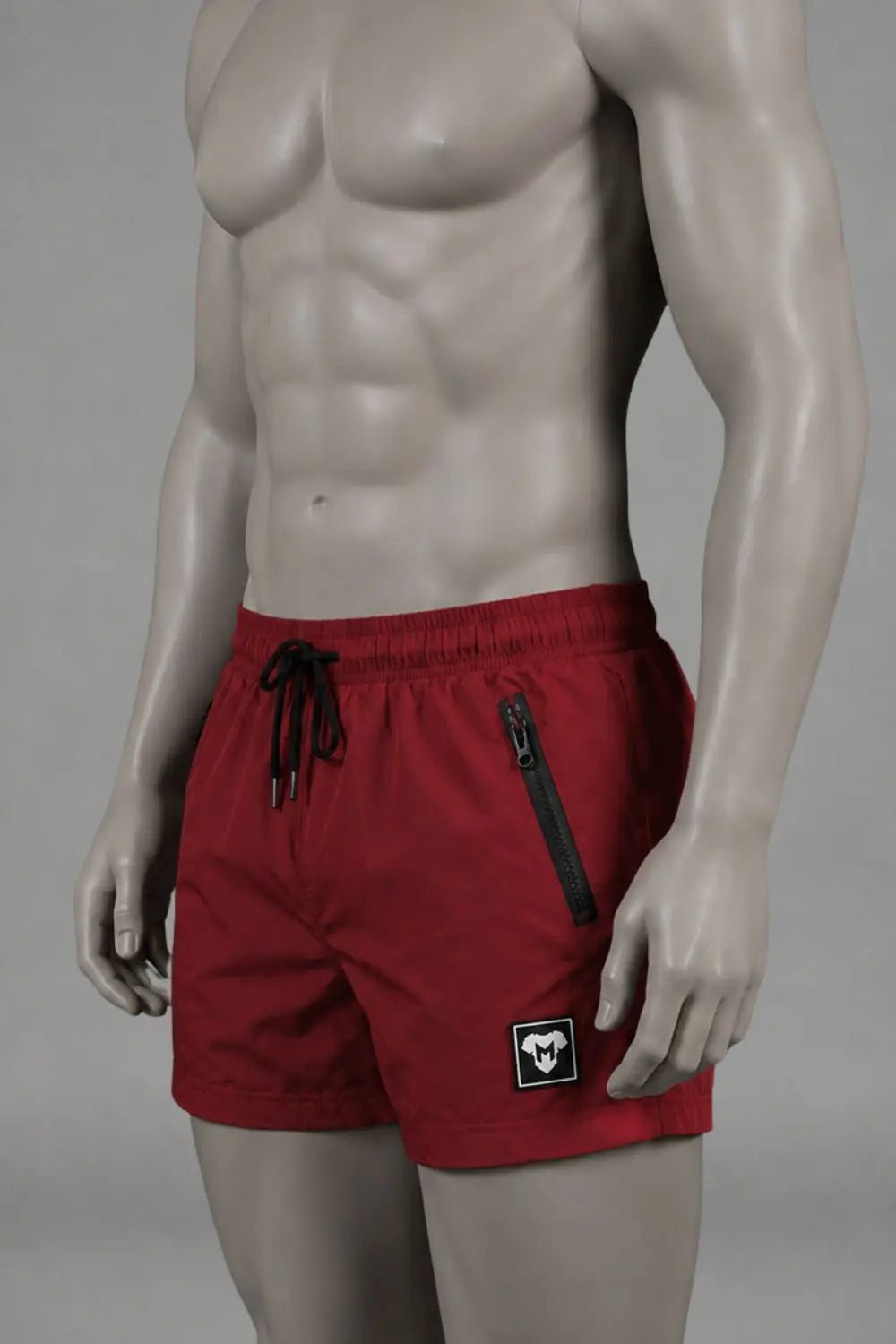 Jedd Synther Shorts. Red Dark - Maskulo - MSH250-Y1- Maskulo EU Global Online Store