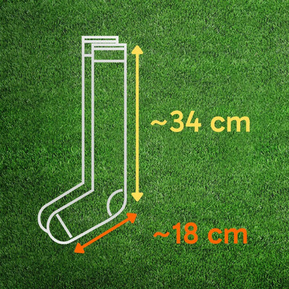 Long Socks. White + Black Stripes - Maskulo - MSC124 - YX - Maskulo EU Global Online Store