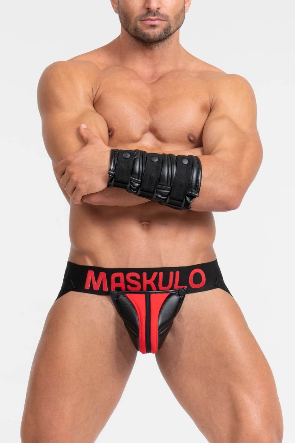 Xav Armoplex Jockstrap - Red | SHIPPING 2026-08-05 - Maskulo - MJS143-Y1- Maskulo EU Global Online Store