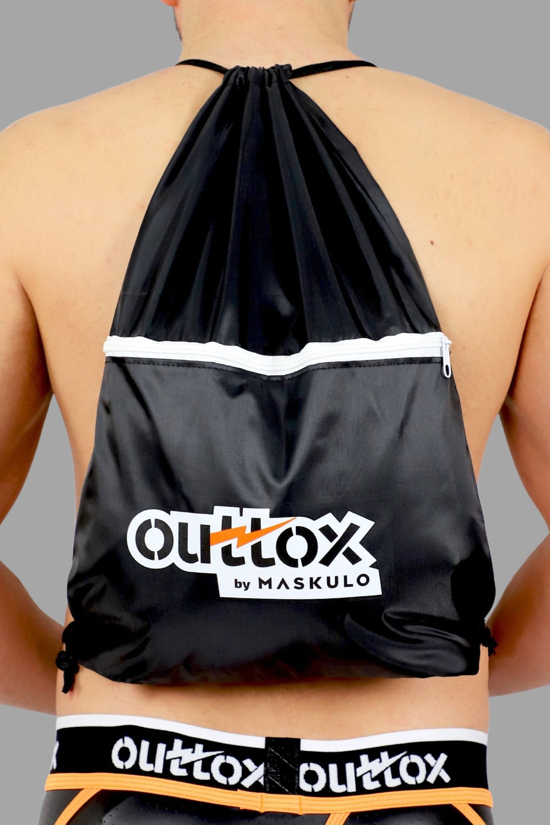 Outtox. Drawstring Bag. Black - Outtox - XBG101 - YX - Maskulo Global (EU) Store