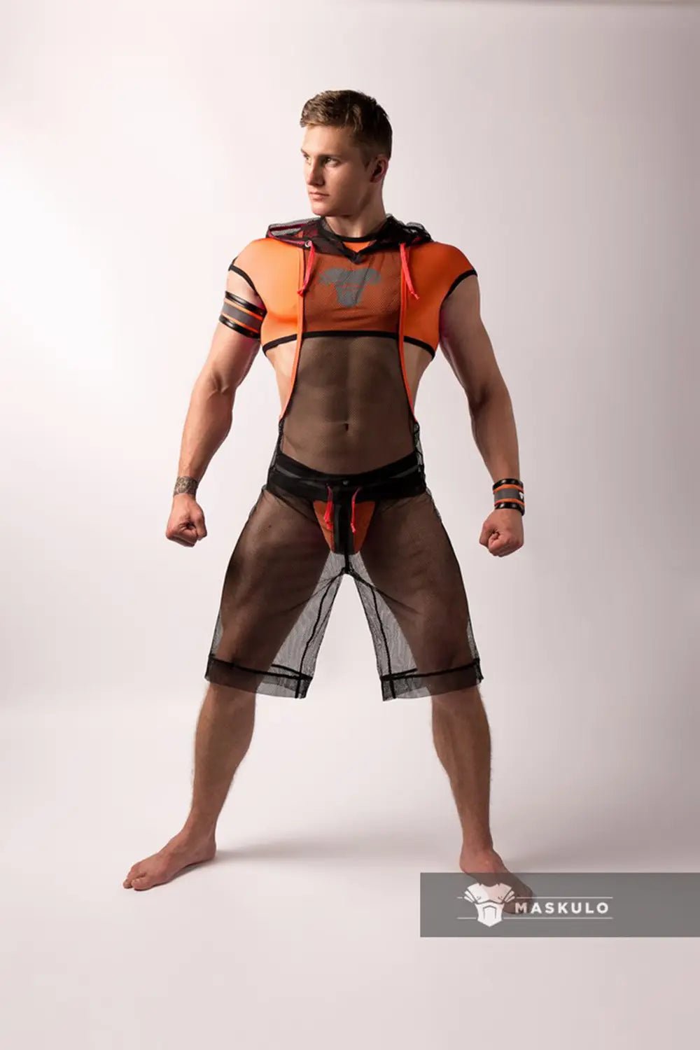 Youngero. Neon Wrist Band. Orange - Maskulo - MAC127-Y1 - Maskulo EU Global Online Store